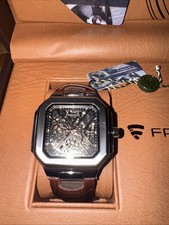 FREDRIC Automatik Skeleton Herrenuhr – Eckig – Neu mit Box
