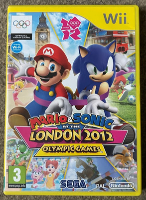 Mario & Sonic bei den Olympischen Spielen London 2012 Nintendo Wii - Komplett mit Handbuch