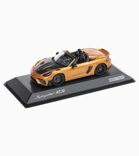 Spark 1/43 Porsche 718 982 Spyder RS Nordic Gold Diecast Model New