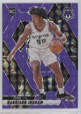 2024 Panini Mosaic Rookies Fluorescent Purple Prizm 28/249 Harrison Ingram 04mf