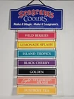Seagram's Coolers Metal Hanging Sign Vintage 80s 90s Bar Decor Wine Beer