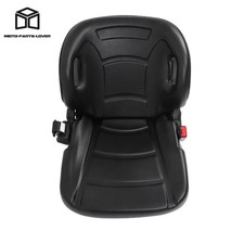 For Cat Toyota Nissan Universal Forklift Seat w/ Retractable Seat Belt Switch