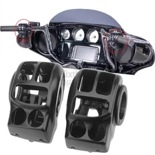 Handlebar Hand Control Switch Housing Cover For Harley Touring Road Street Glide