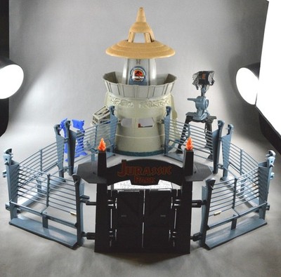 Jurassic Park Electronic Command Compound 100% COMPLETE with BOX Kenner 1993