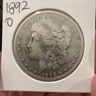 1892-O Morgan Silver Dollar