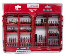 Milwaukee 48-32-5154 SHOCKWAVE Impact Duty Screw Driver Bit Set 74-Piece 