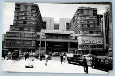 Mexico City Mexico Postcard Front View Hotel Del Prado c1950's RPPC Photo