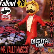 Mr. Vault Mascot Boys Mask/Outfit Fallout 76 x Pringles Cosmetic FAST DELIVERY