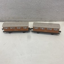 ERTL Thomas Friends Annie Clarabel Plastic Coaches Train Lot 2001 Gullane