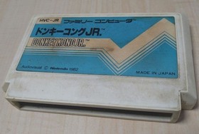 Donkey Kong Jr. 3 NES Cassette retro game