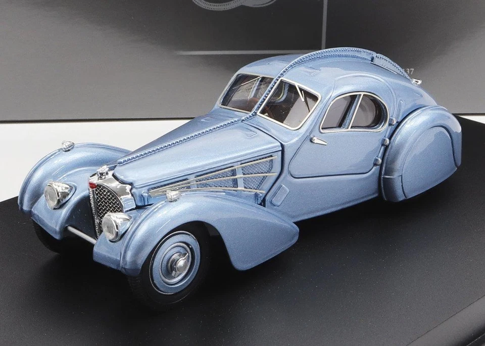 1/43 RIO BUGATTI TYPE 57 SC ATLANTIC 1936 LIGHT BLUE MET - Immagine 3 di 3
