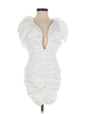 PrettyLittleThing Women White Cocktail Dress 2