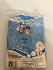 Splash-n-Swim 20" Inflatable Kids Floatie Swim Ring Pool Splash Green