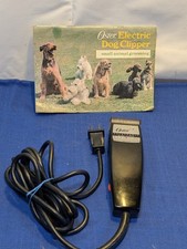 Vintage Oster 96-01E Animal Clippers Made in USA Detachable Blade 1.5mm Tested