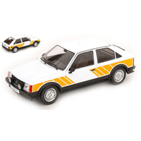 Opel Kadett D Gte 1983 White/Yellow 1:18 Modelcargroup Auto Stradali -D- Neues M
