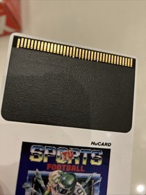 TV Sports Football - TurboGrafx-16 Hu Card Only!!  Tested! TG 16
