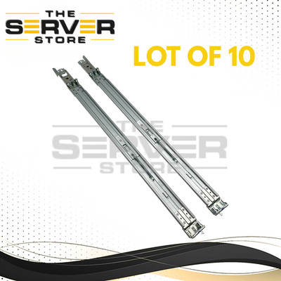 (LOT 10) Dell 1U A7 Sliding Ready Rails Kit PowerEdge R640 R630 0RK1KT RK1KT