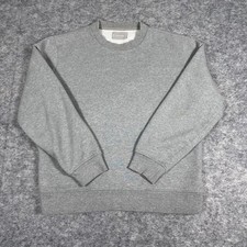 Everlane Mens Medium Crewneck Sweatshirt Grey Good Fleece Pullover