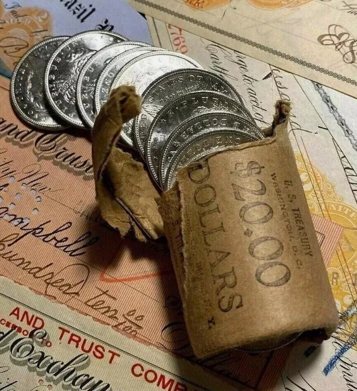 Morgan Dollars 1878-1893 CC Lot of 5 Uncirculated Mixed Dates AU/BU Coins-US - Image 2 of 4