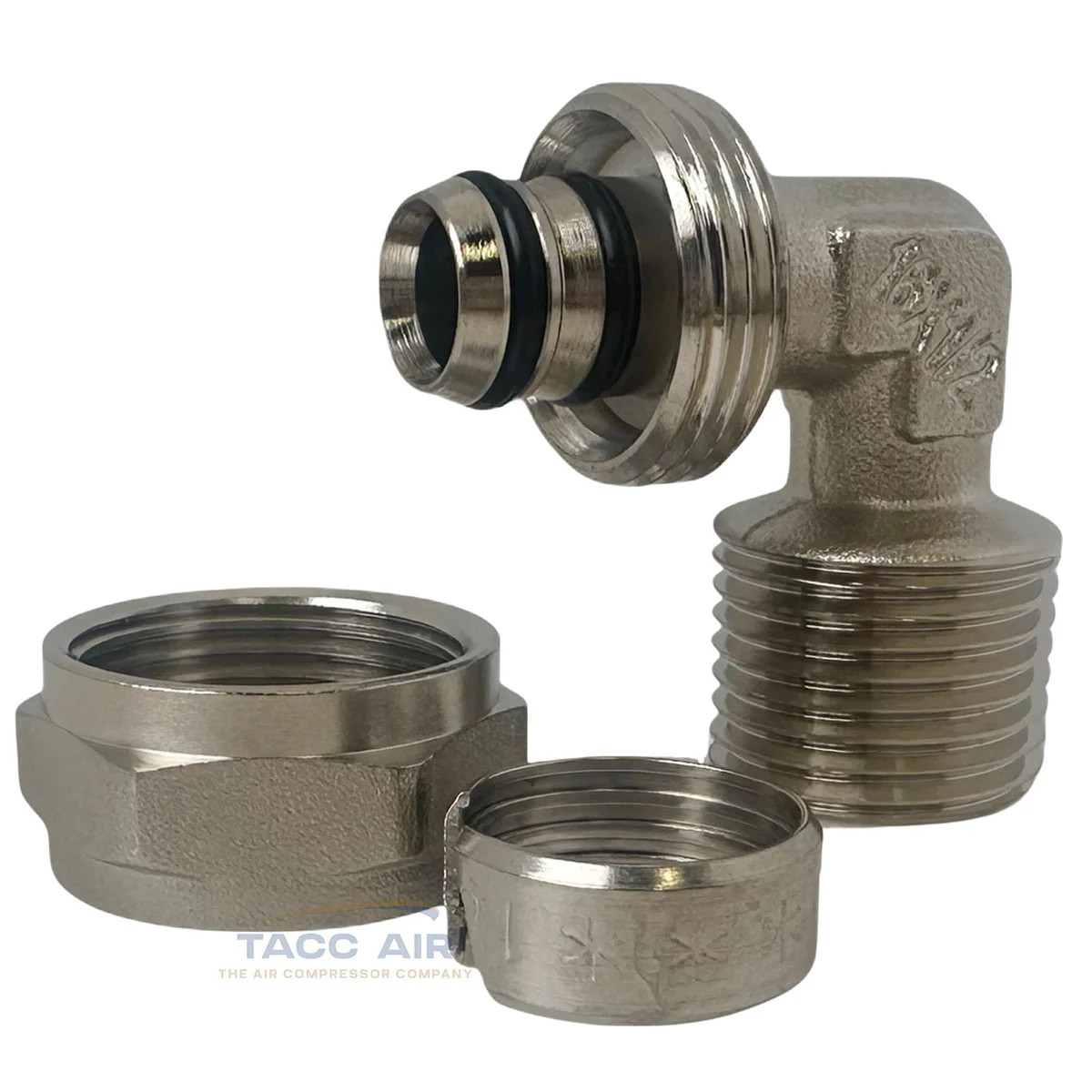 M8085 Maxline 90 Degree Elbow Fitting 1/2" Tubing x 1/2" MNPT Compressed Air