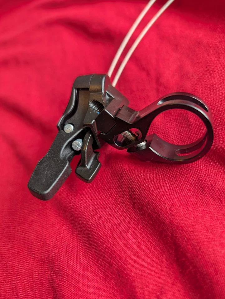 Fox Leva Telecomando Band-on I-Spec Dual Pull Due 2Pos Sospensione Forcella Shock Lockout - Immagine 3 di 4