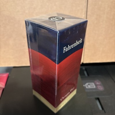 Christian Dior Fahrenheit Eau de Toilette Pour Homme Men 100ml 3.4oz Vintage 
