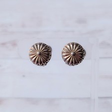 Vintage Napier Clip On Earrings 5/8 Gold Tone...