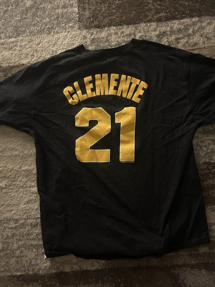 Camisa Roberto Clemente Pittsburgh Pirates Majestic XL Foto 2 de 4