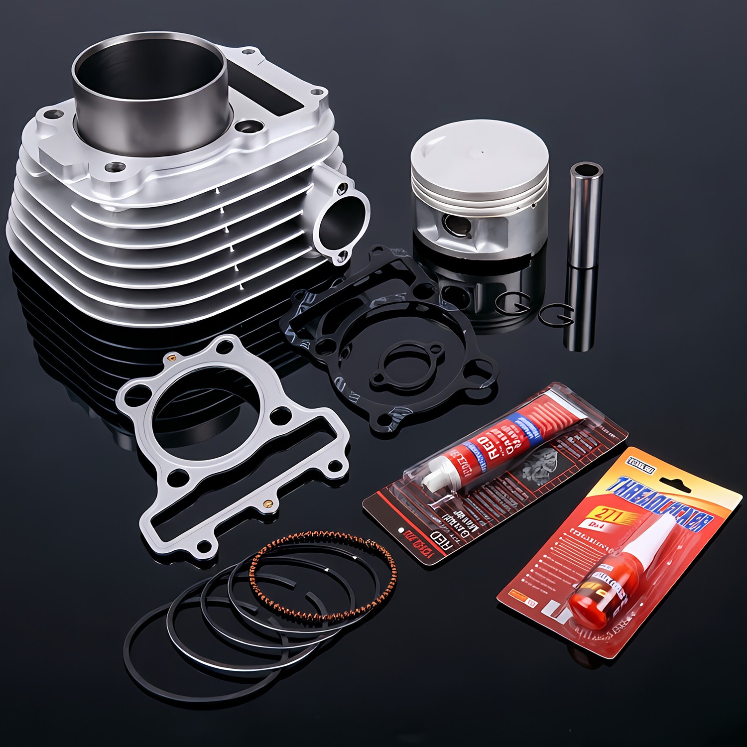US Cylinder Piston Gasket Top End For Yamaha XT225 TTR225 TTR230