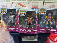 Teenage Mutant Ninja Turtles TMNT Godzilla Wave 2 ~ Shredder Splinter Donatello