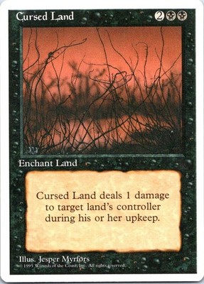 Cursed Land U 4ED Fourth Edition  NM