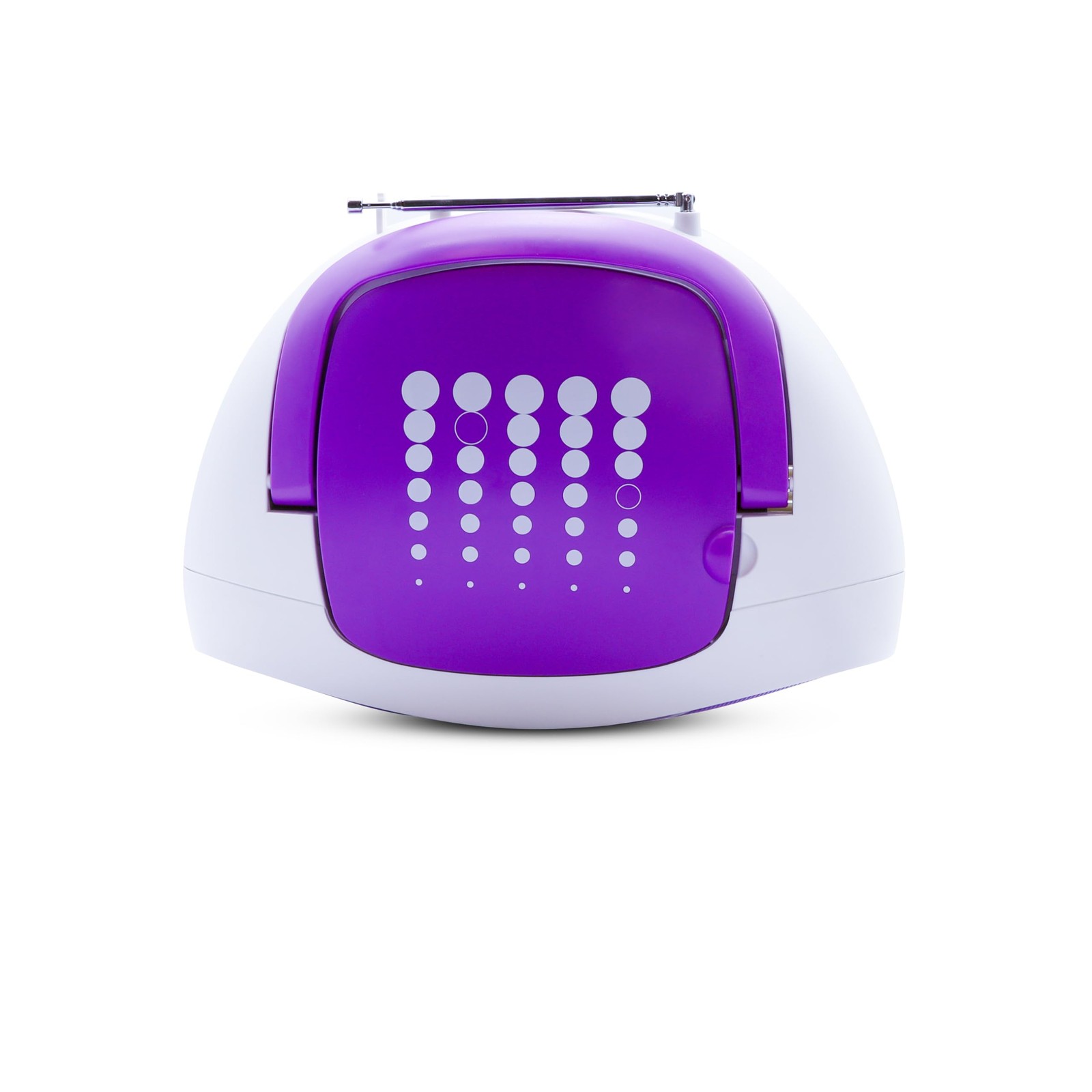 Lecteur CD portable Pop Purple compatible CD-R pour réécouter vos disques gravés