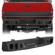 Rear Back Bumper W Lights For 1994-2001 Dodge Ram 1500 1994-2002 Ram 2500 3500 Rear Back Bumper W Lights For 1994-2001 Dodge Ram 1500 1994-2002 Ram 2500 3500