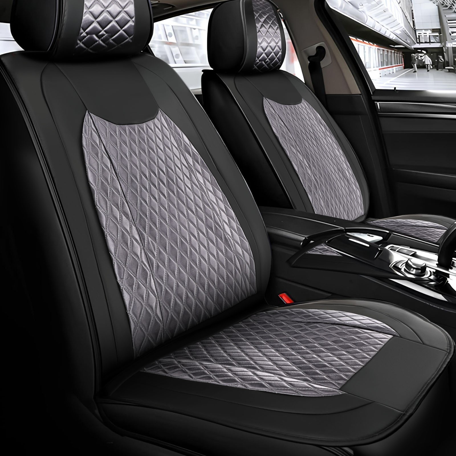 Leather Car Seat Covers For Dodge Ram 2500 5-Seats 5-Seats Leather Front Rear