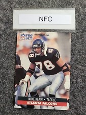 1991 Pro Set - Mike Kenn #437 Atlanta Falcons 