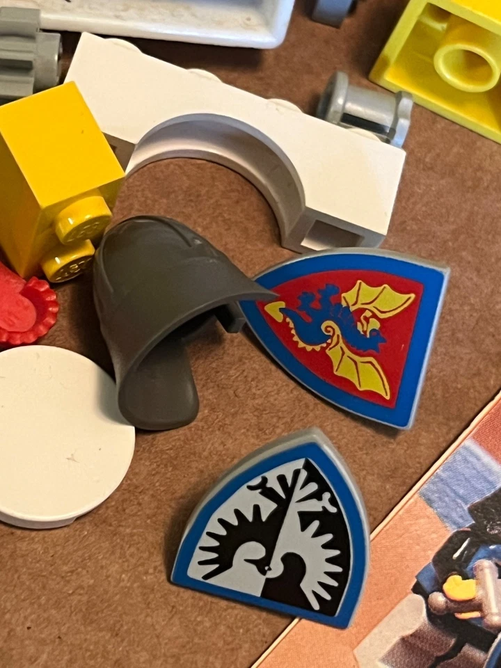 Lego Vintage Lot 6057 pirate ship + other misc set parts fresh estate find. - Image 4 of 4