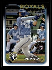 2024 Topps #666 Logan Porter RC Rookie G277