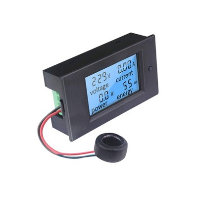 Ammeter Voltmeter Wattmeter Stromzähler AC 80 ~ 260 V 100 A