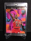1995 SKYBOX CHRUNCHERS MICHAEL JORDAN BASKETBALL CARD #1 OF 25 CHICAGO BULLS