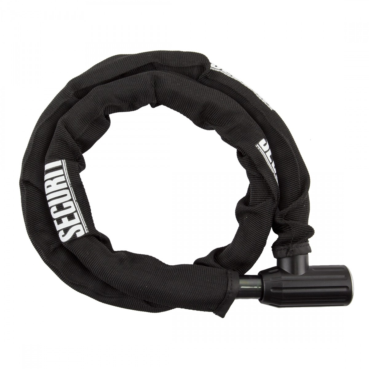 Замок Securit Spyne Armor Key Lock с синтетическим покрытием 20 мм 3х7 дюймов/110 см включает в себя 2 ключа