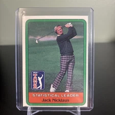 1981 PGA Donruss JACK NICKLAUS Statistical Leader Rookie Card RC