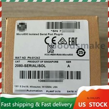 new~ Allen Bradley 2080-SERIALISOL Micro800 Isolated Serial Port Plug-In