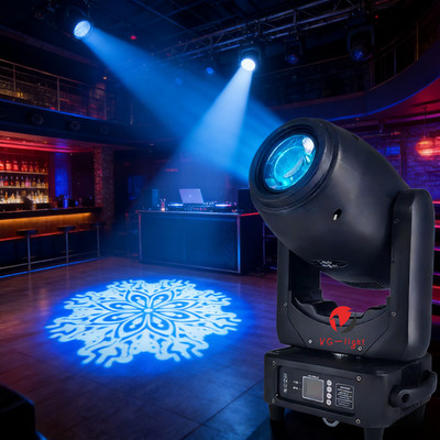 300W 3In1 RGBW Led Bright Beam Spot Wash Hybrid Stage Lights Moving Head Light
