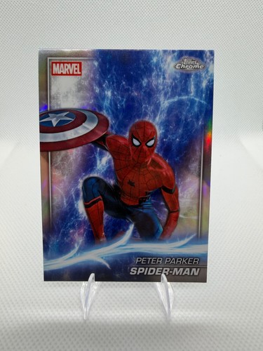 2025 Topps Chrome Marvel Studios #61 Spider-Man Refractor