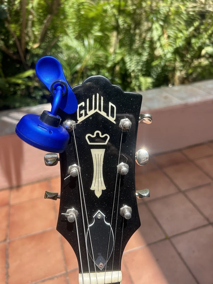 Guild T-50 Slim Hollowbody Guitar, Rosewood Fretboard, Vintage Sunburst - Image 3 of 3