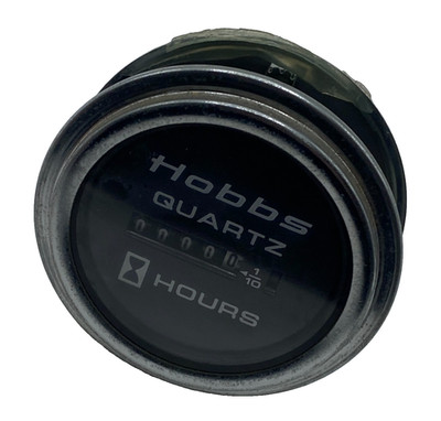 HOBBS Quartz AU1774 Hour Meter 36-110 VDC Max 3/8'' Dial