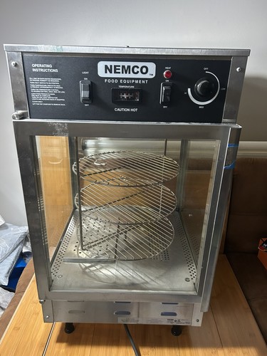 Nemco Food Equipment Heated Display Case pizza warmer 4-Shelf Electric