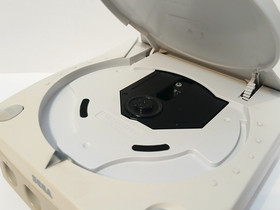 Sega Dreamcast HKT-3020 Home System + Clear Green Ctrl, Tremor Pak, Game & Cords