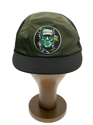 PRADA/Cap/L/Nylon/Khaki/Black/Men's/FRANKENSTEIN/Patch | eBay