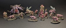 Trench Crusade Black Grail Warband Painted Army Lord of Tumors Amalgam 16 Models